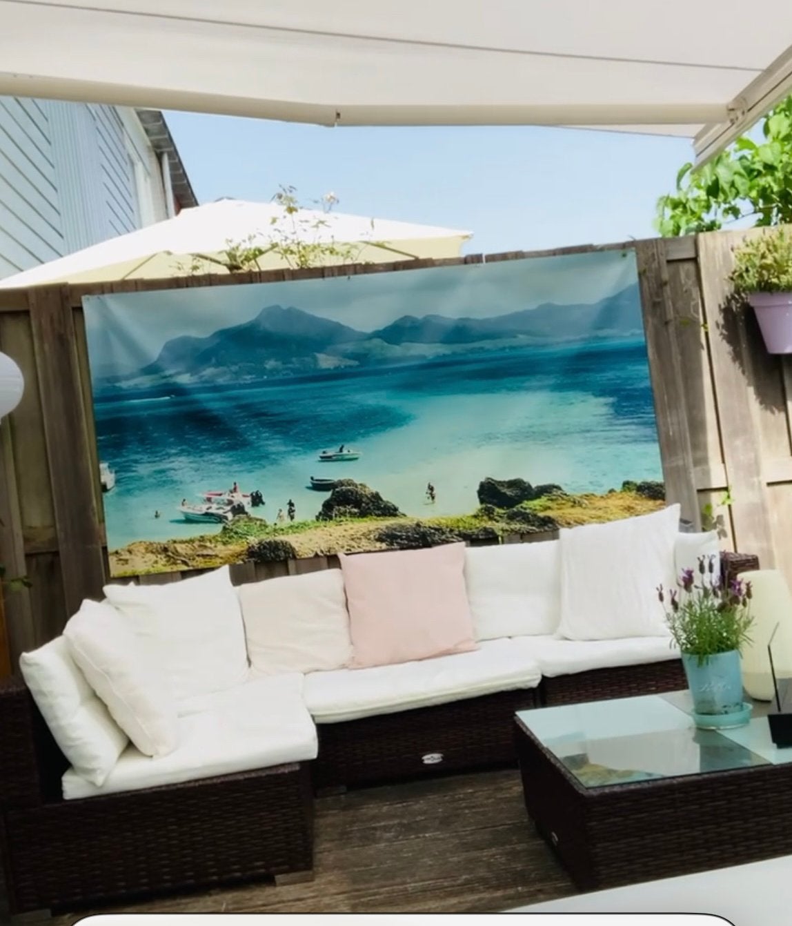 Lounge set Tuin met kussens!, Tuin en Terras, Ophalen, Zo goed als nieuw, Hocker