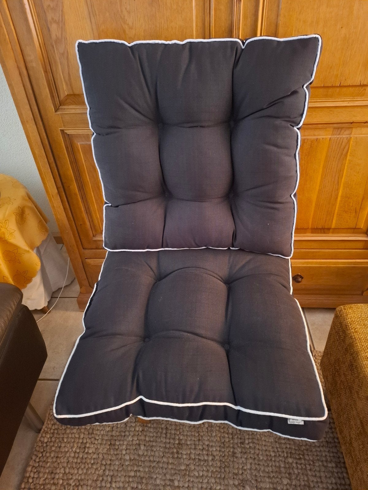 4 nieuwe Hartmann tuinstoelkussens afm. 60x60x14cm, Tuin en Terras, Tuinbanken, Ophalen of Verzenden, Nieuw
