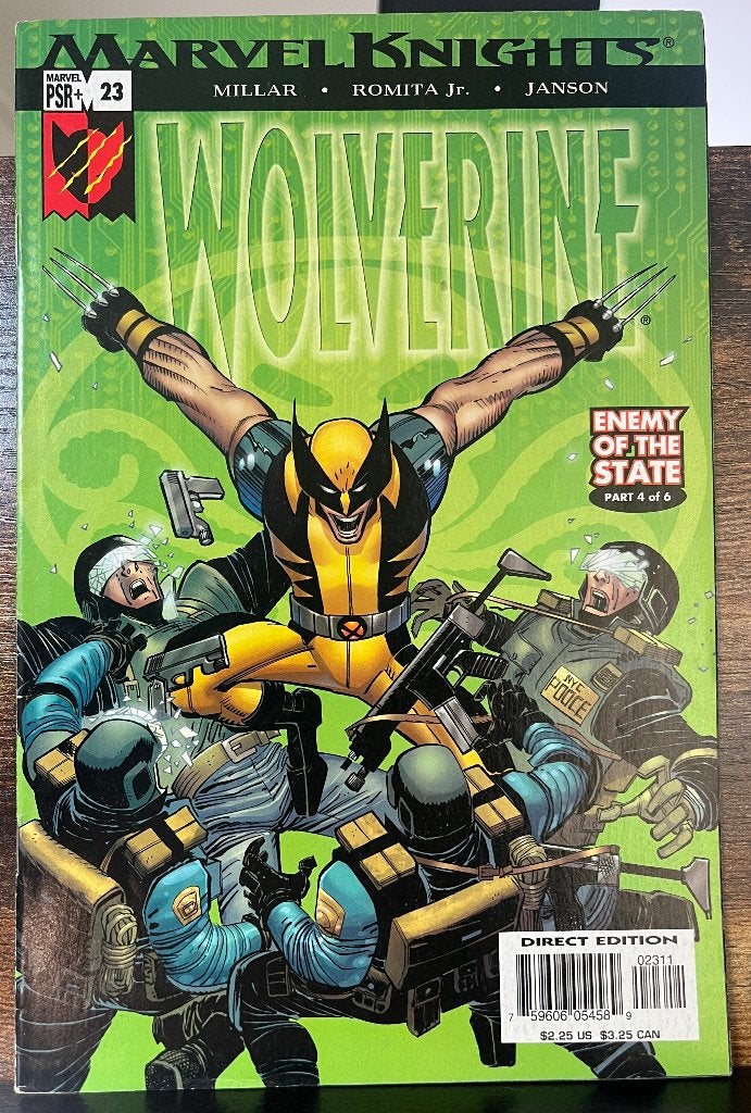 Wolverine vol 2 #23 (Marvel Comics), Boeken, Amerika, Ophalen of Verzenden, Mark Millar, Gelezen