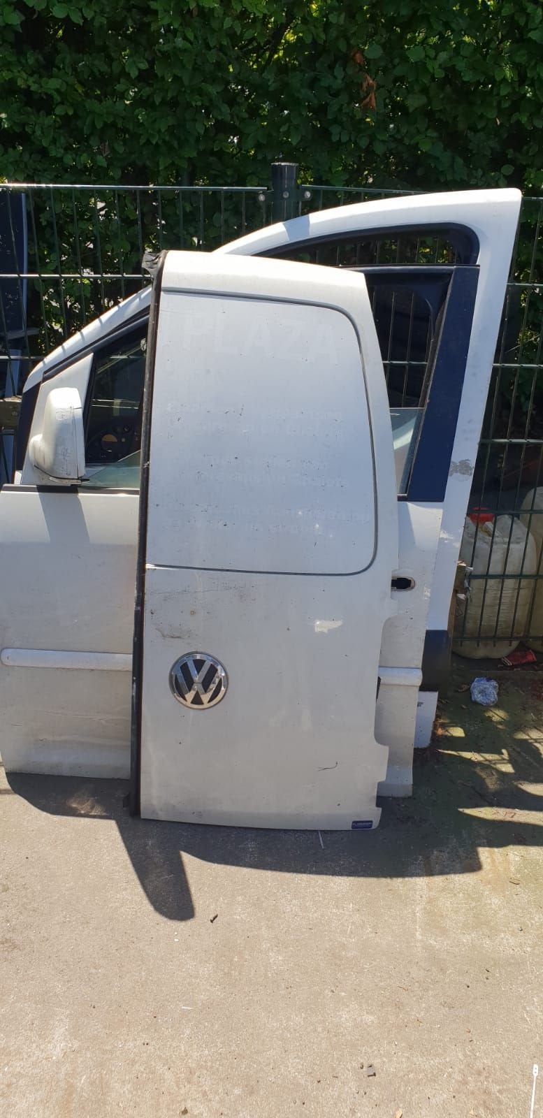 VW CADDY RECHTER ACHTER PORTIER BJ 2007 TOT 2011, Auto-onderdelen, Gebruikt, -, Deur, -