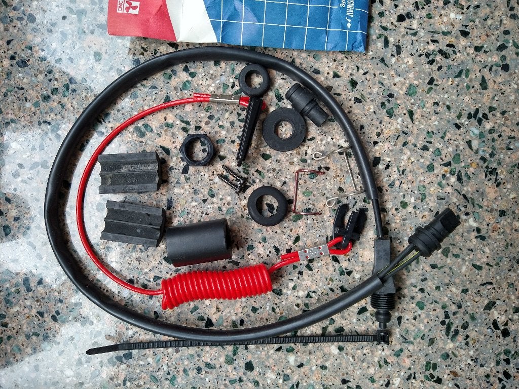 OMC dodemans stop schakelaar jaren 70-80 +Stop switch kabel., Ophalen of Verzenden, Nieuw, Motor en Techniek