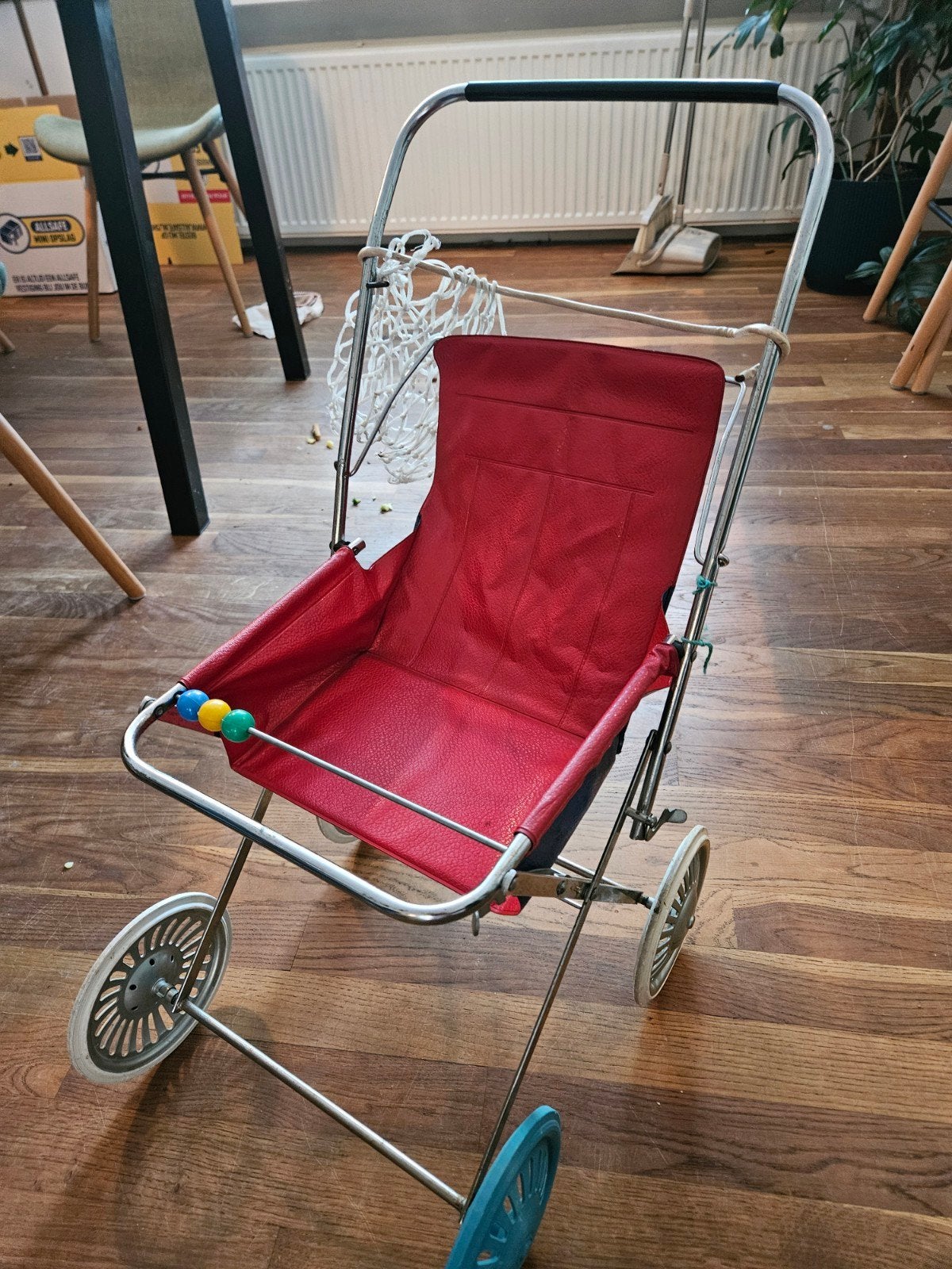 Vintage speel kinderwagen, Ophalen