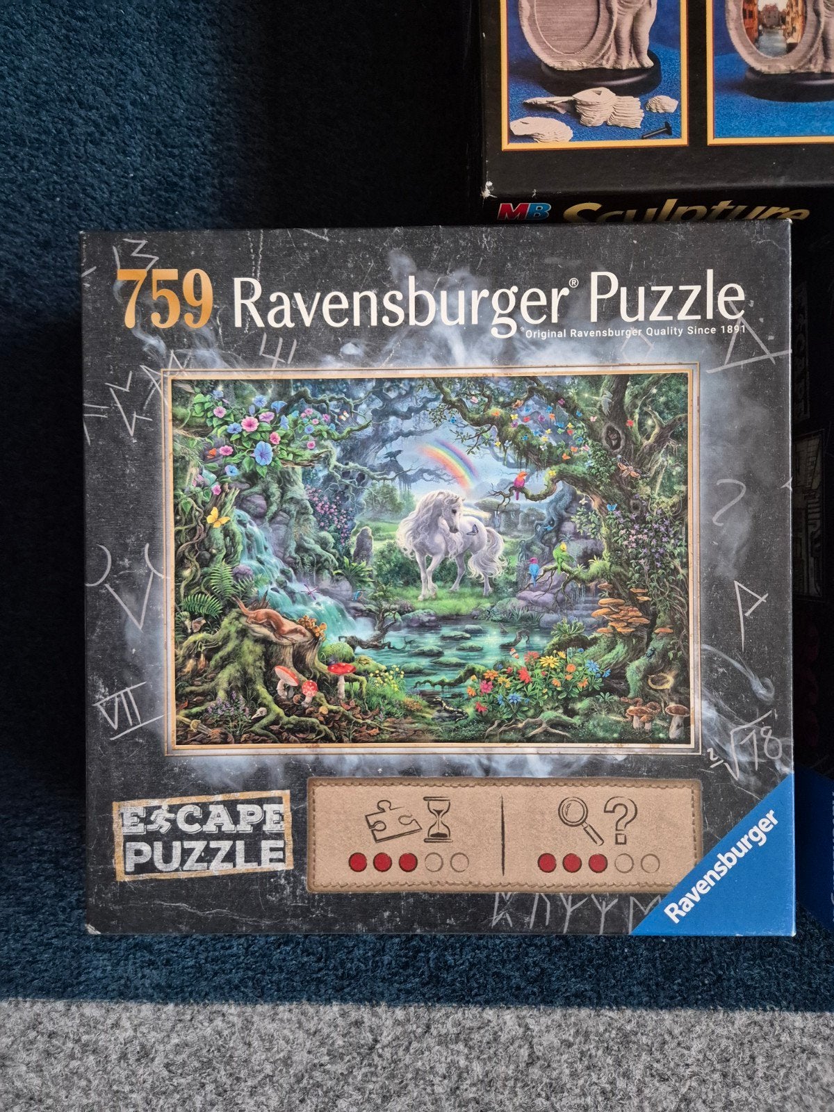 escape en sculpture puzzels, Ophalen of Verzenden, 500 t/m 1500 stukjes, Zo goed als nieuw