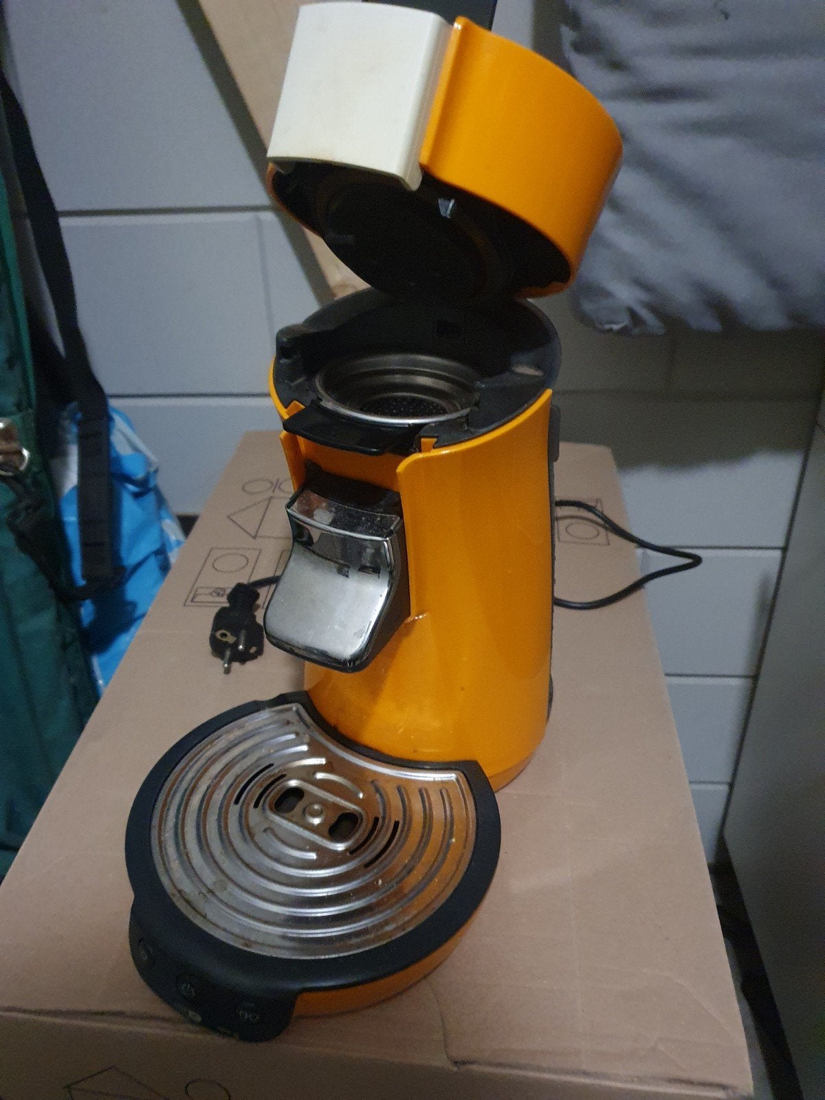 Senseo, oranje retro kleurtje, Ophalen