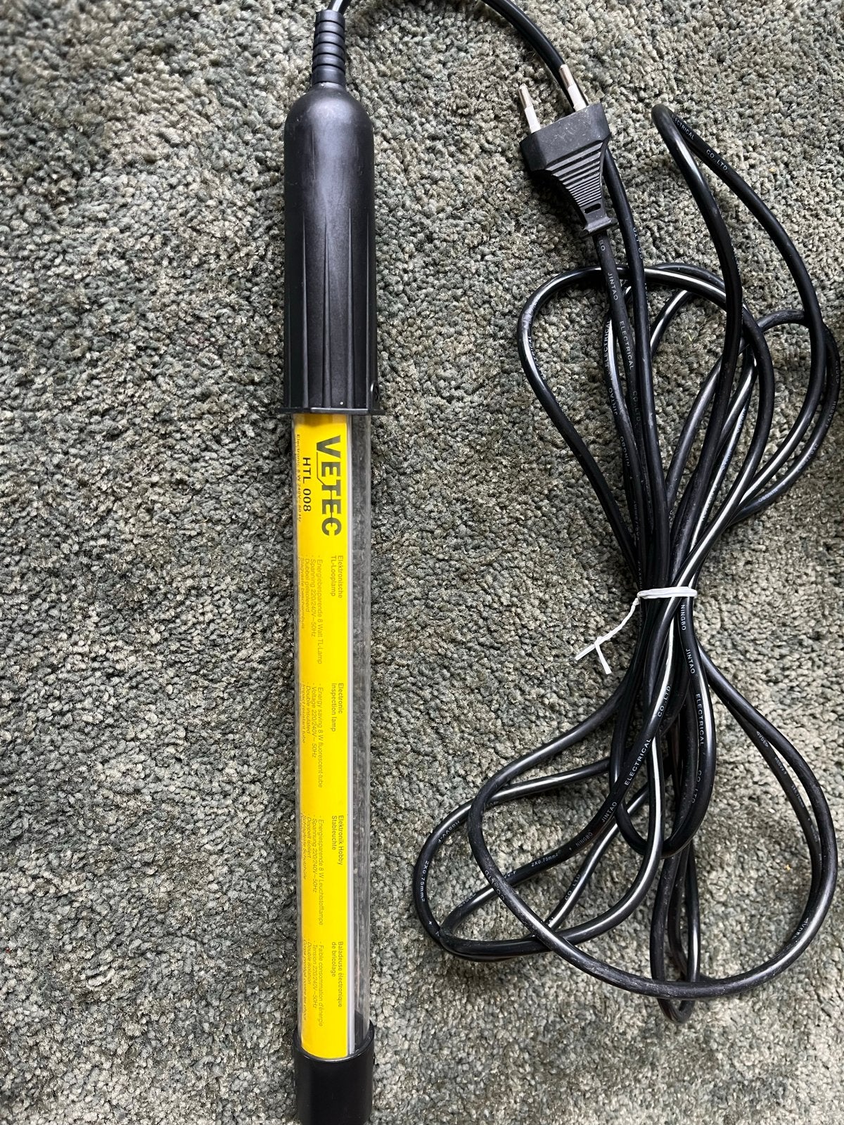 VETEC HTL 008 Energiebesparende TL-Looplamp, Ophalen of Verzenden, Zo goed als nieuw, Overige typen