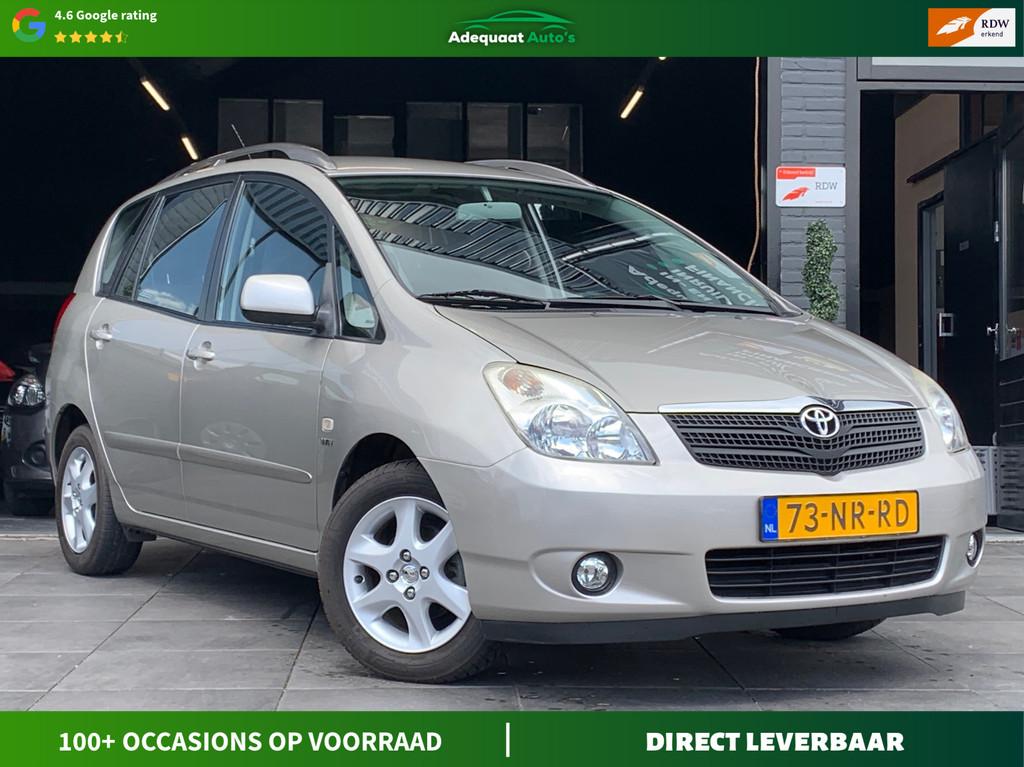 Toyota Corolla Verso 1.6 VVT-i Linea Luna|NAP|Trekhaak|Airco, Voorwielaandrijving, Gebruikt, Huisgarantie, 4 cilinders