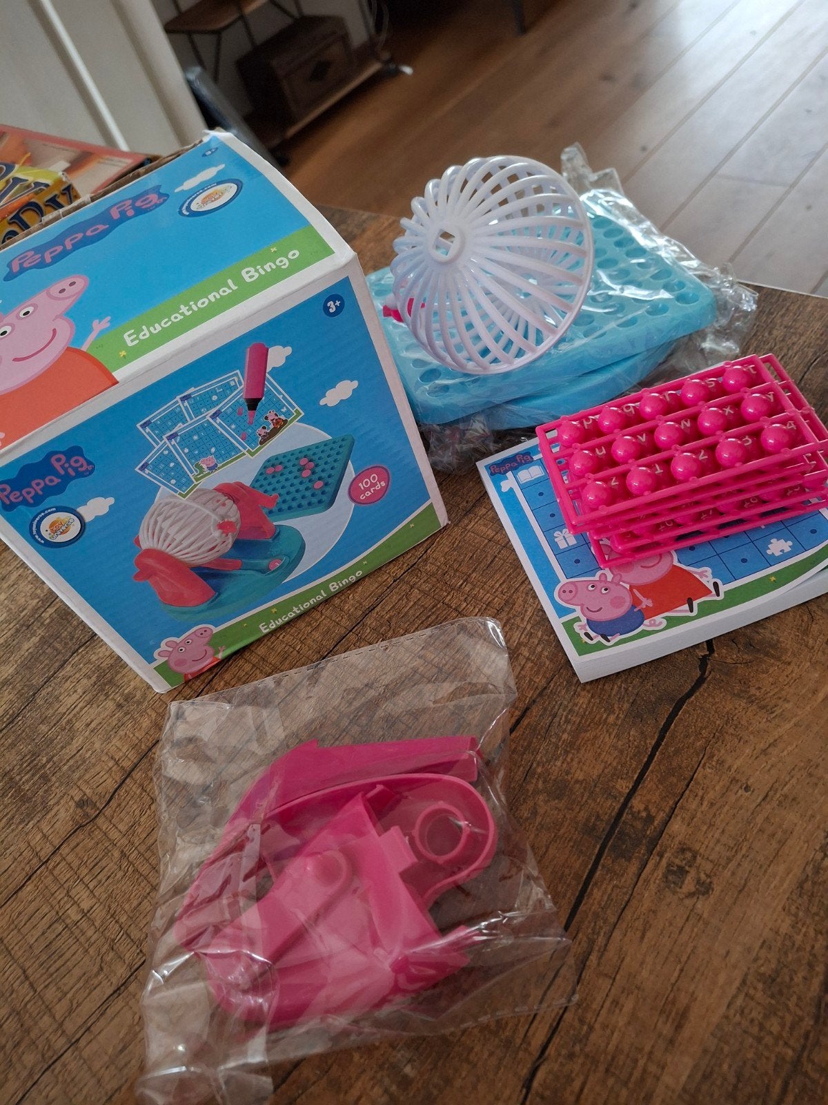 peppa pig bingo, Hobby en Vrije tijd, Gezelschapsspellen | Bordspellen, Ophalen of Verzenden