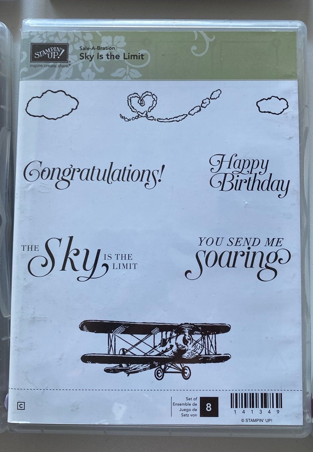 Stempelsets -geboorte, vaderdag, verjaardag, Stampin' Up!, Hobby en Vrije tijd, Gebruikt, Dieren, Meerkleurig, Ophalen of Verzenden