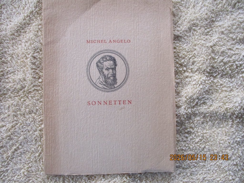 sonetten,michel angelo, Ophalen of Verzenden