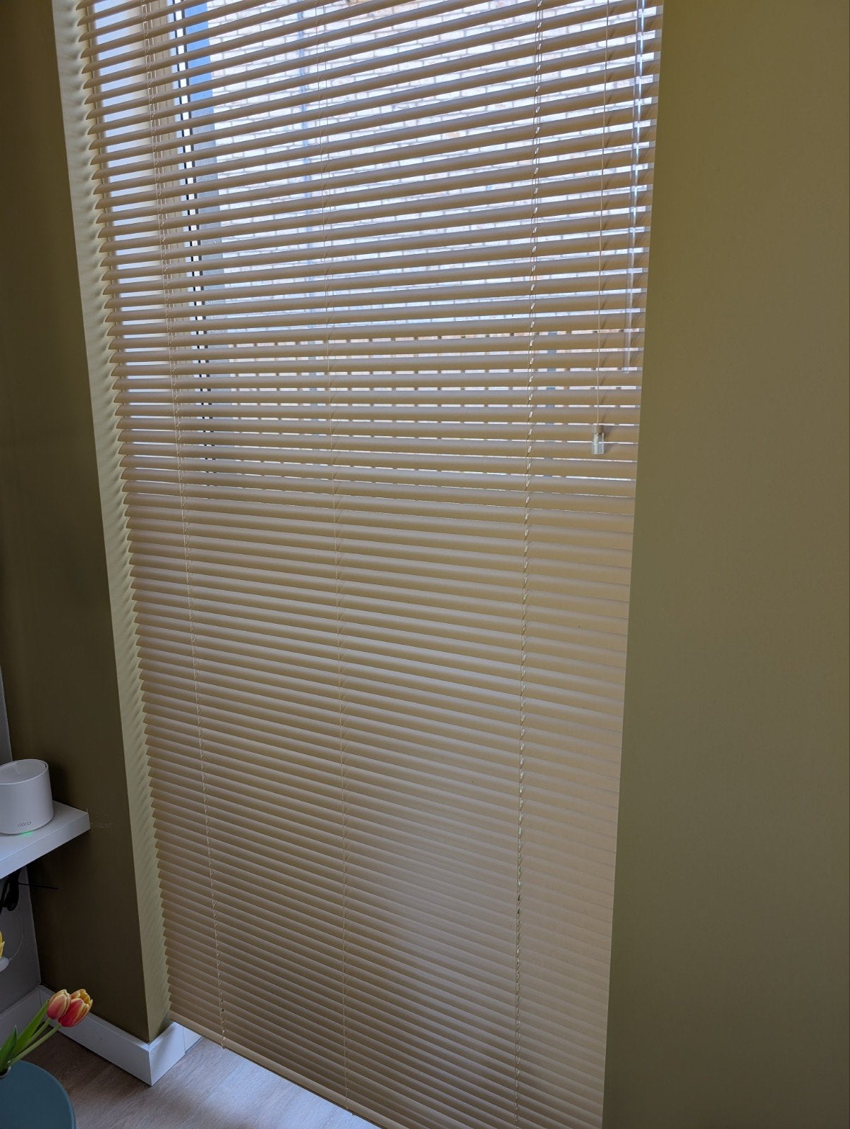 Veneta Jaloezie Desert Brown 97x250 cm - Z.G.A.N., Huis en Inrichting, Ophalen, Zo goed als nieuw