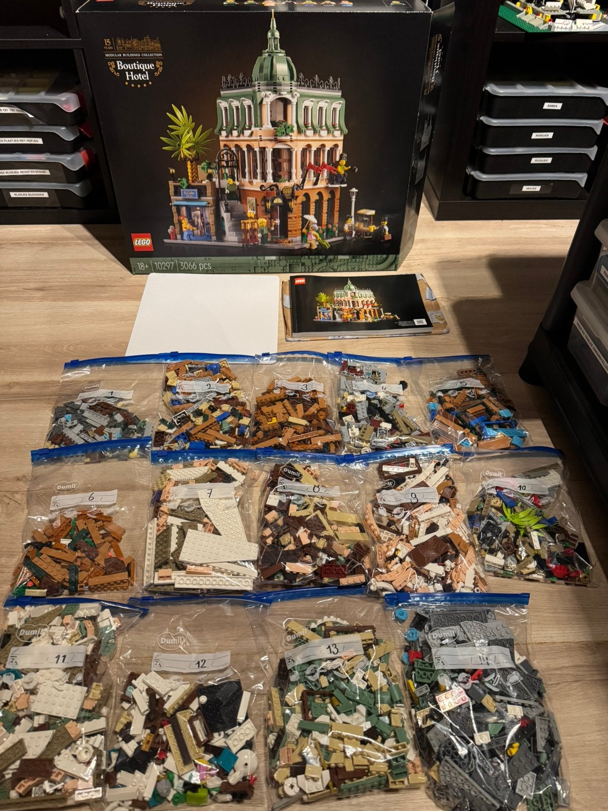 Lego 10297 Boutique Hotel, Ophalen of Verzenden, Zo goed als nieuw, Lego