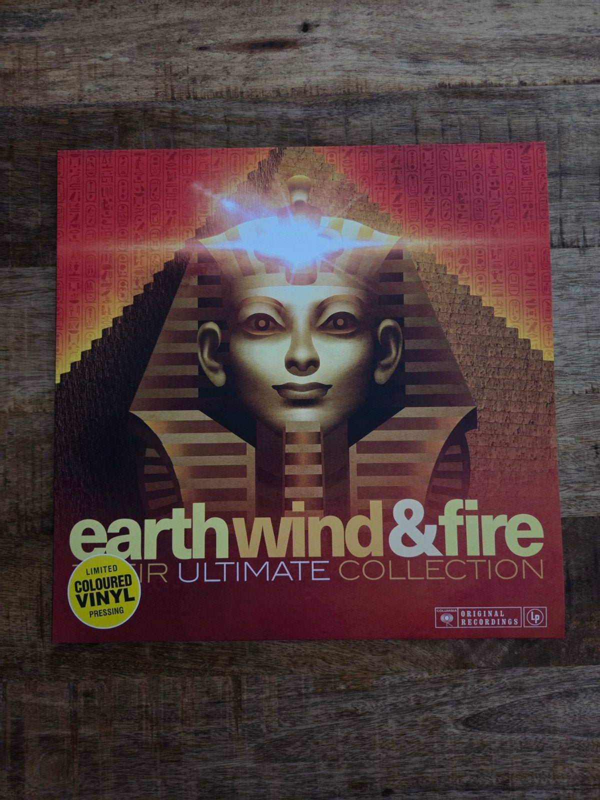 Lp earth wind and fire & friends their ultimate collection, Ophalen of Verzenden, Zo goed als nieuw, 12 inch