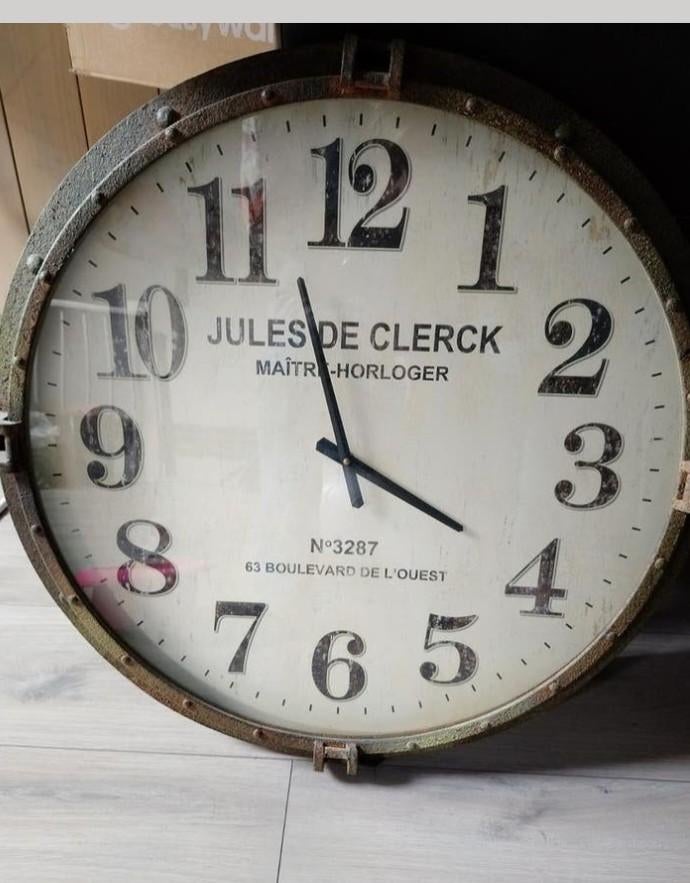 Grote wandklok, Ophalen of Verzenden, Wandklok