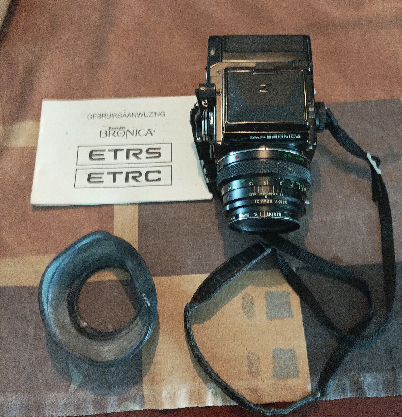 Bronica Camera, Ophalen of Verzenden, Gebruikt, Telelens