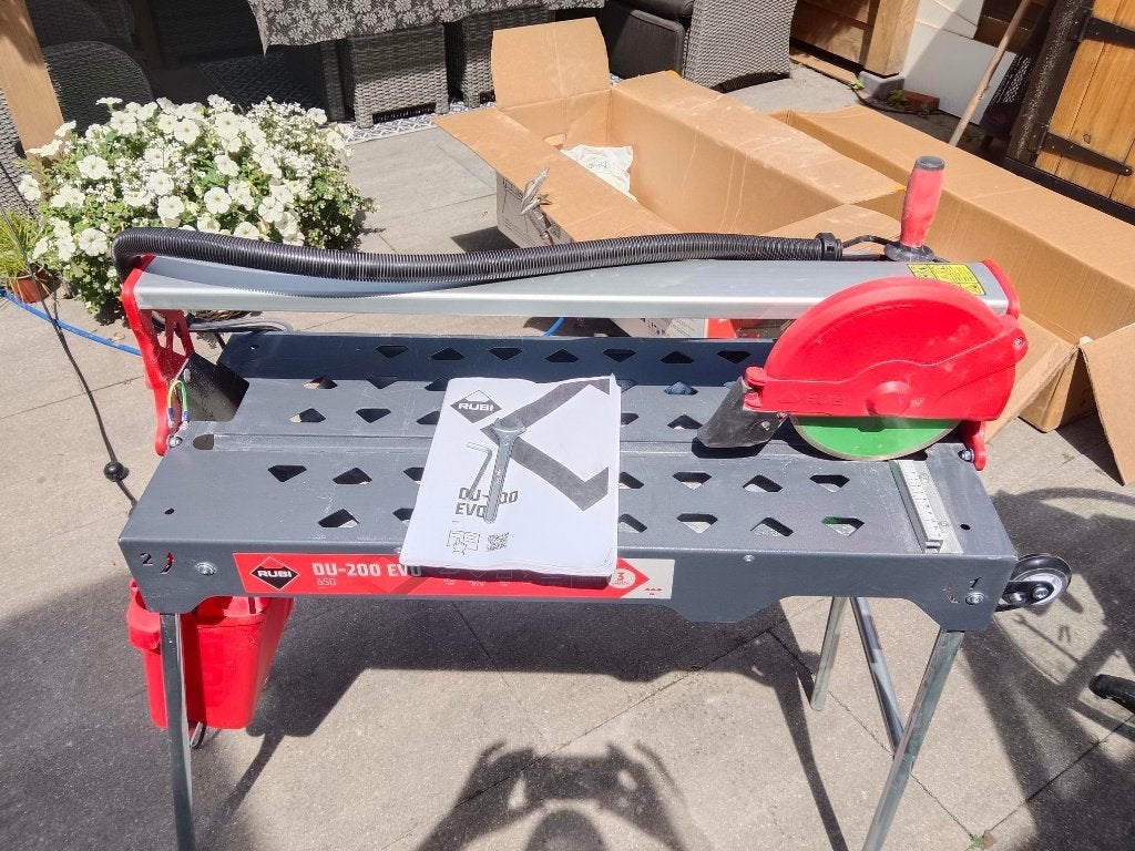Rubi DU 200 EVO 650 Tegelzaag, Ophalen, Overige typen, Rubi 200 EVO 650, 600 tot 1200 watt