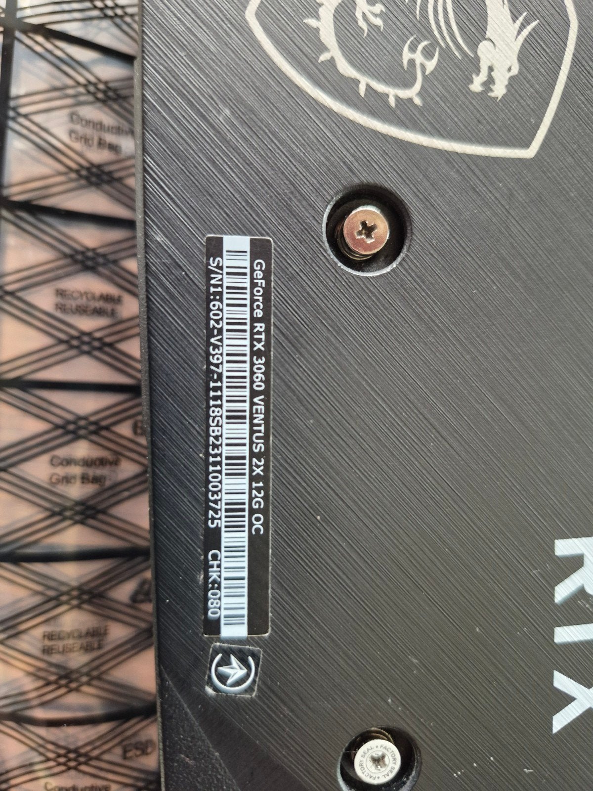 MSI GeForce RTX 3060 VENTUS 2X 12G OC Grafische Kaart, Computers en Software, Videokaarten, GDDR6, PCI-Express 4, Ophalen of Verzenden