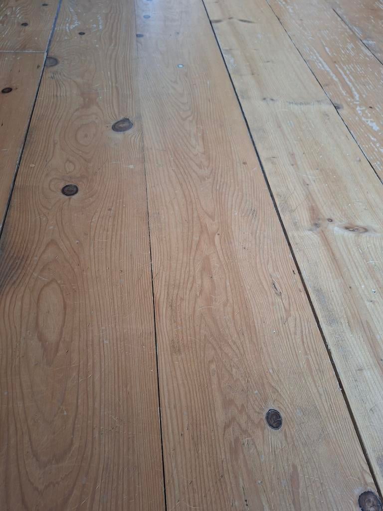 Houten vloer +- 45m2, 10 m² of meer, 10 tot 30 cm, Hout, 150 cm of meer