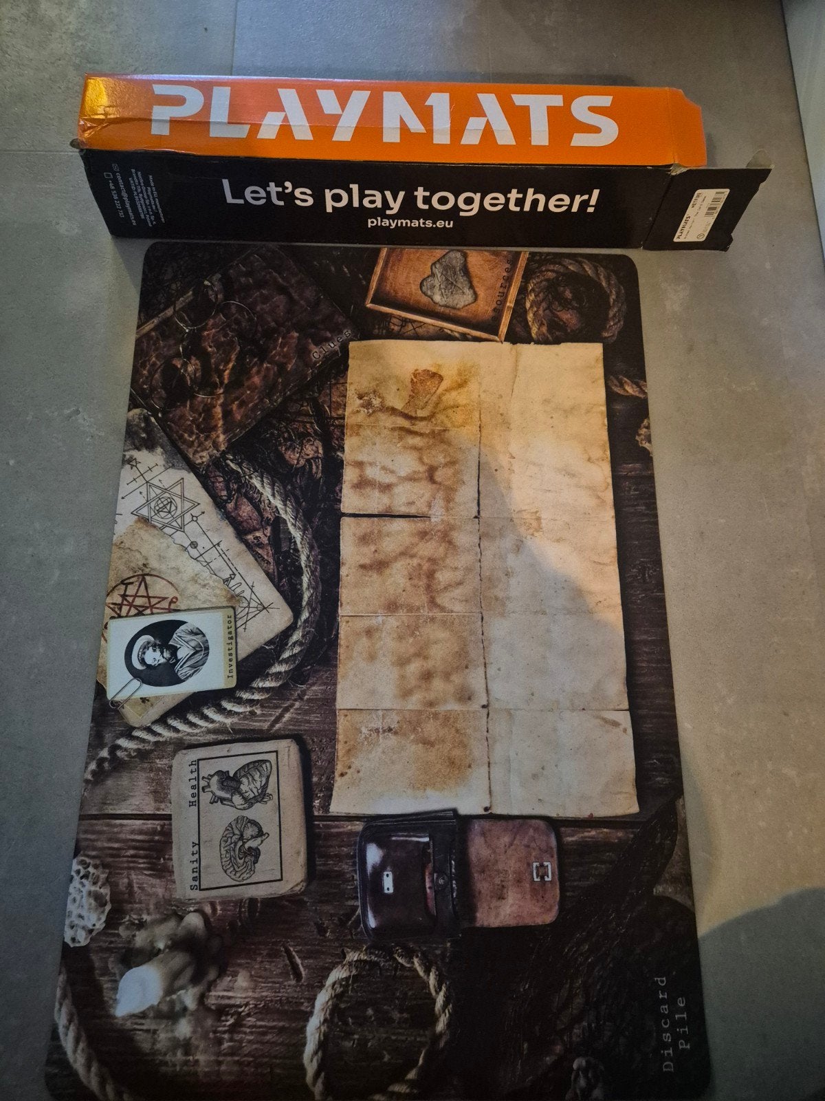 Playmats Arkham Horror: The Card Game speelmat, Ophalen of Verzenden, Nieuw