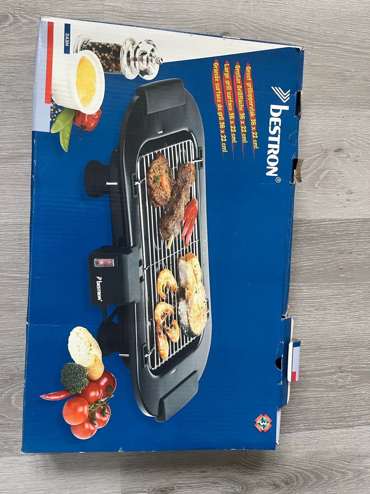Bestron Tafelgrill - 1x gebruikt, Ophalen of Verzenden, Nieuw, Tafelgrill