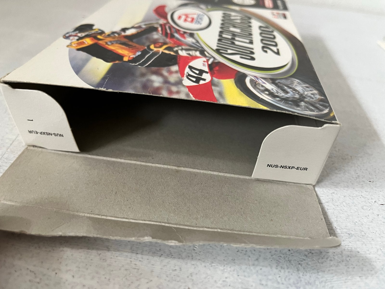 Supercross 2000 Nintendo 64 (N64) met handleiding, Gebruikt, 1 speler, Racen en Vliegen, Ophalen of Verzenden