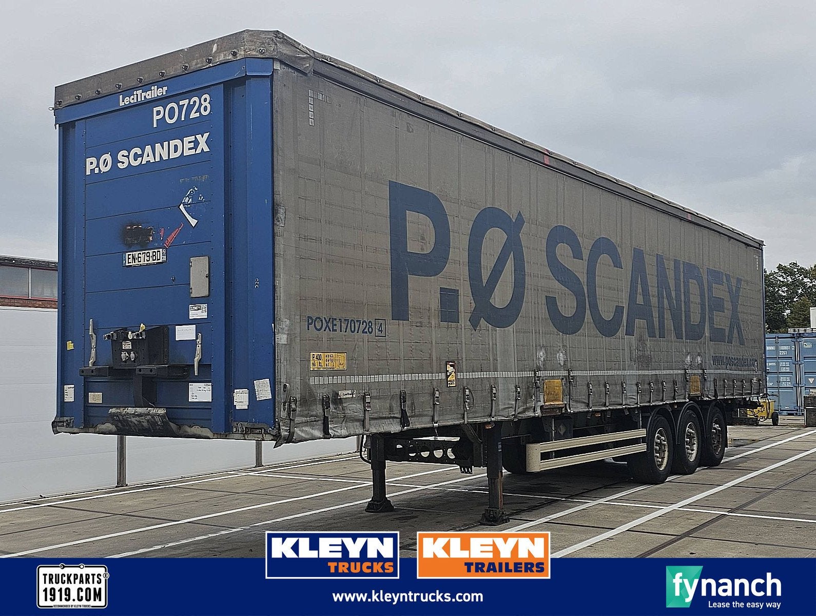LECI TRAILER SREM coil, Overige kleuren, Bedrijf, Aanhangers en Opleggers, Te koop
