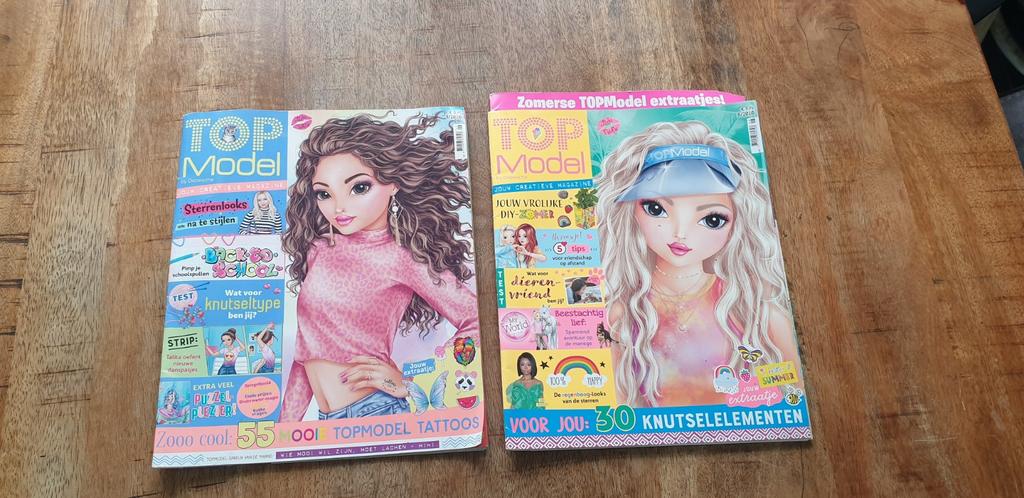 TOPModel Magazine plus plaktatoes, Boeken, Ophalen of Verzenden, Zo goed als nieuw, Overige typen