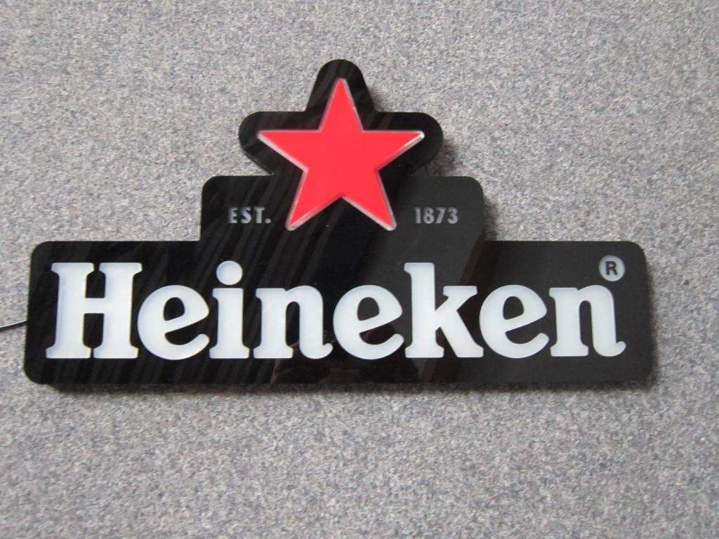 HEINEKEN BIER LED LICHTRECLAME, Verzamelen, Ophalen, Nieuw, Overige typen, Heineken