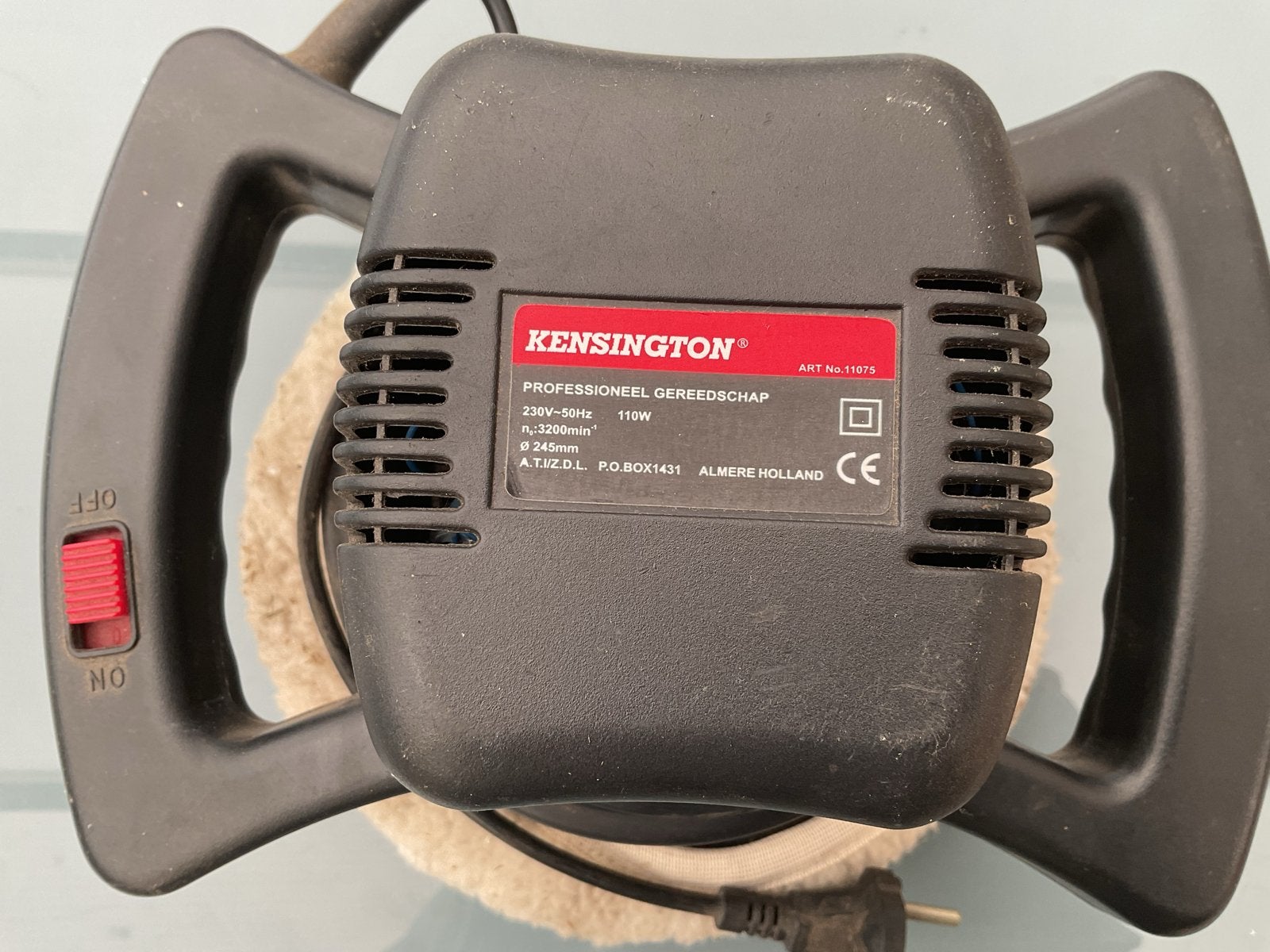 Kensington Professionele Poetsmachine 110W, Ophalen of Verzenden, Gebruikt