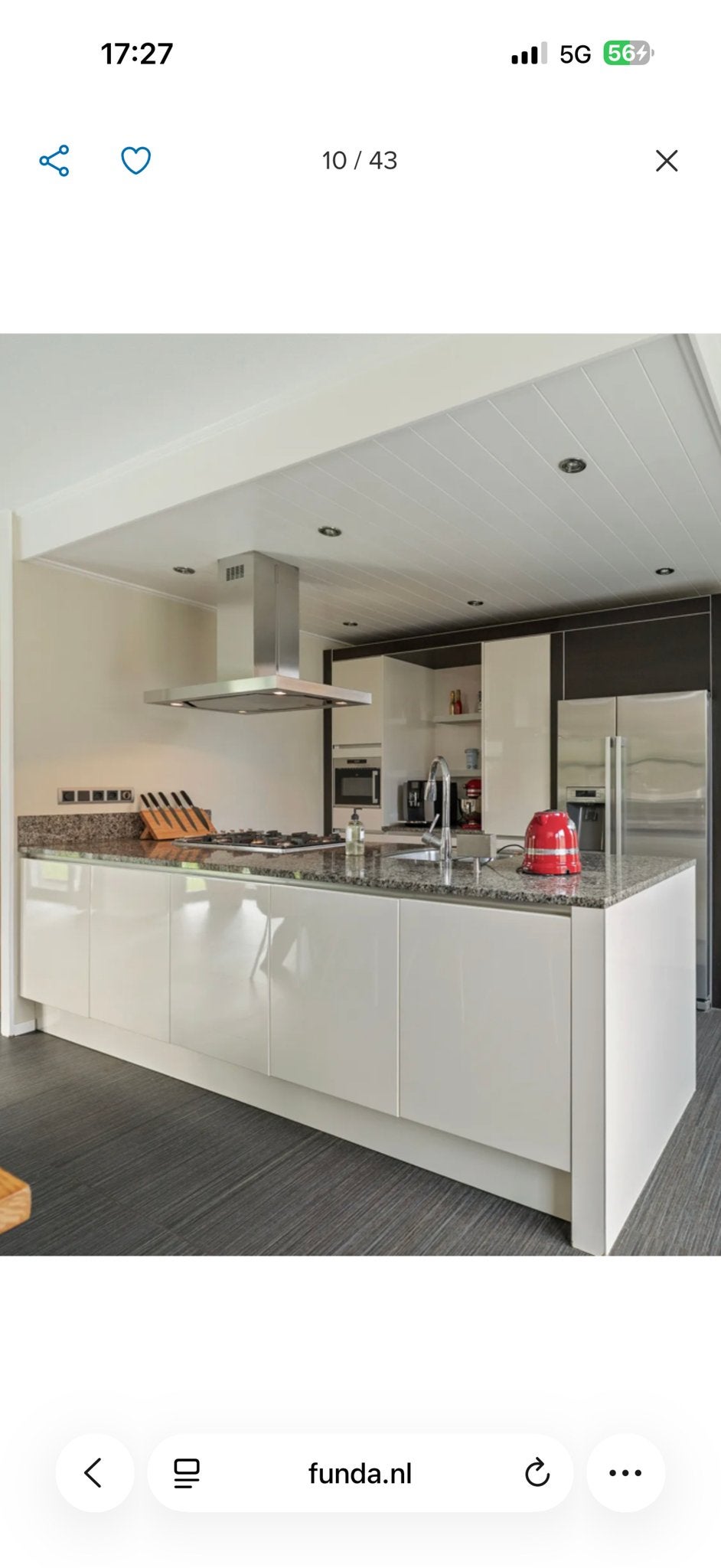 Complete keuken smeg, Atag, alles moet weg zelf demonteren!, Ophalen, Wit, Graniet of Steen, Zo goed als nieuw