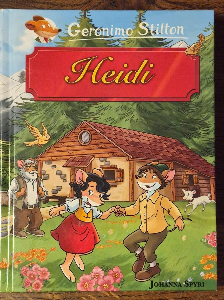 Geronimo Stilton - Heidi, Boeken, Fictie algemeen, Geronimo Stilton, Ophalen of Verzenden, Zo goed als nieuw