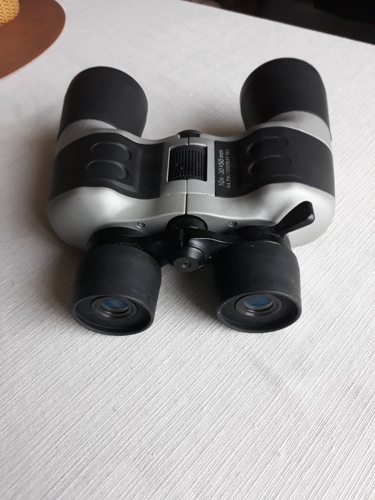 TCM Verrekijker 10x-30x50mm - Zo goed als nieuw, Ophalen of Verzenden, Zo goed als nieuw, 20x of meer, Porro (met knik)