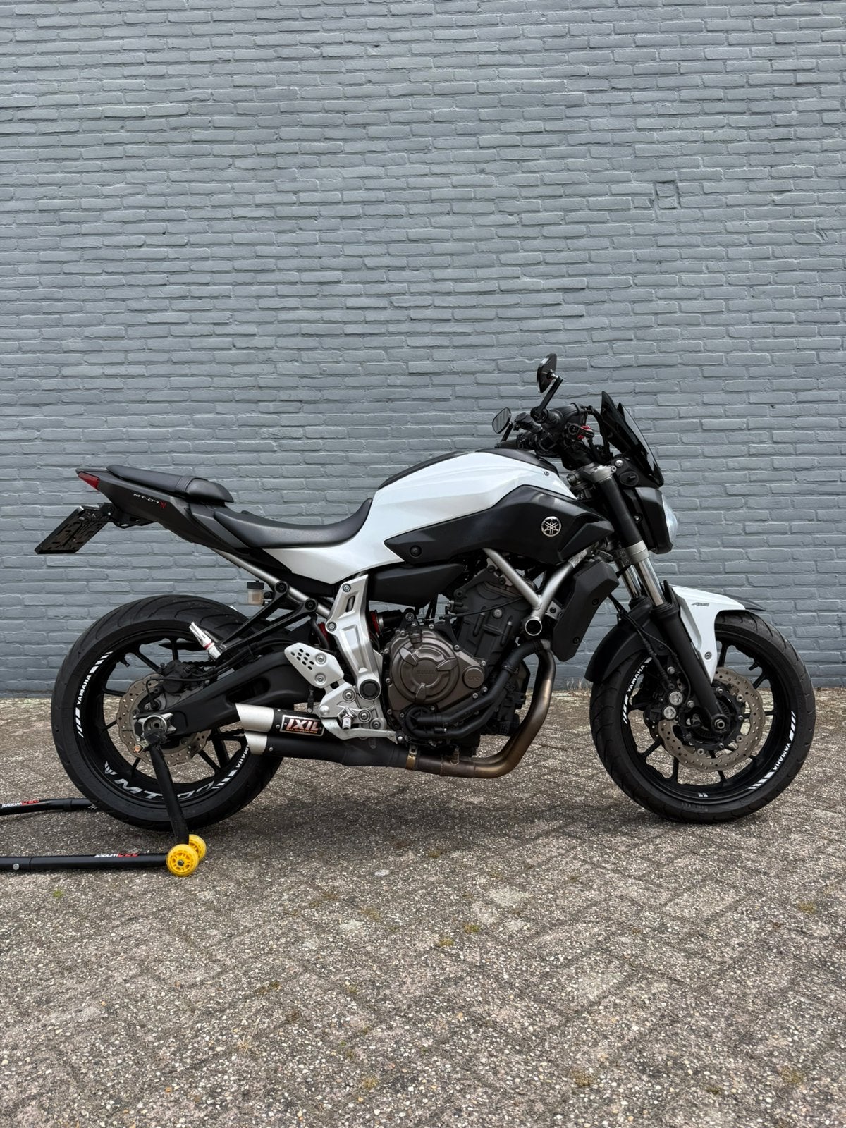 Yamaha MT07 2014 ABS, Motoren, 700 cc, 2 cilinders, Motorrijbewijs A, Gebruikt