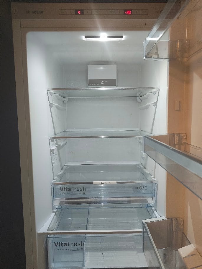 Koel-vries combinatie Bosch KGE36VW4A, Ophalen, Gebruikt, 200 liter of meer, 60 cm of meer