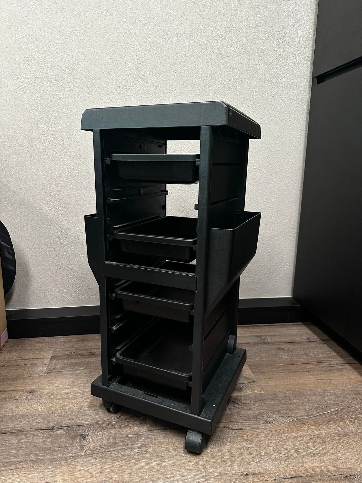 2 Kappers werkwagen S-PRO Nevada Werktafel Zwart, Diensten en Vakmensen, Kappers en Thuiskappers, Knippen