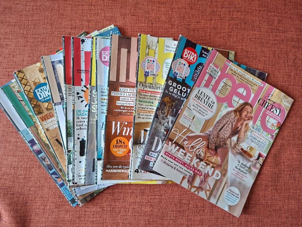 Gratis Libelles, Boeken, Tijdschriften en Kranten, Ophalen, Gelezen, Damesbladen