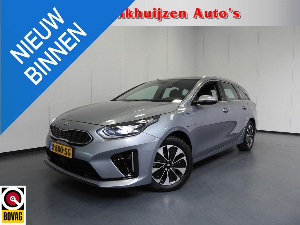 Kia Ceed Sportswagon 1.6 GDI PHEV Plug-In DynamicPlusLine TR, Auto's, Kia, Gebruikt, Leder en Stof, Plug-in hybride, 1508 kg