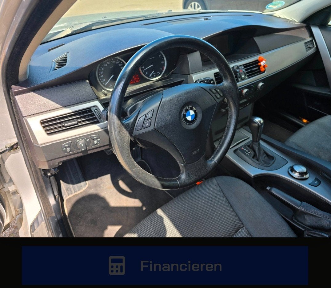 BMW 525i Touring, Auto's, 218 pk, Particulier, Euro 4, Zilver of Grijs