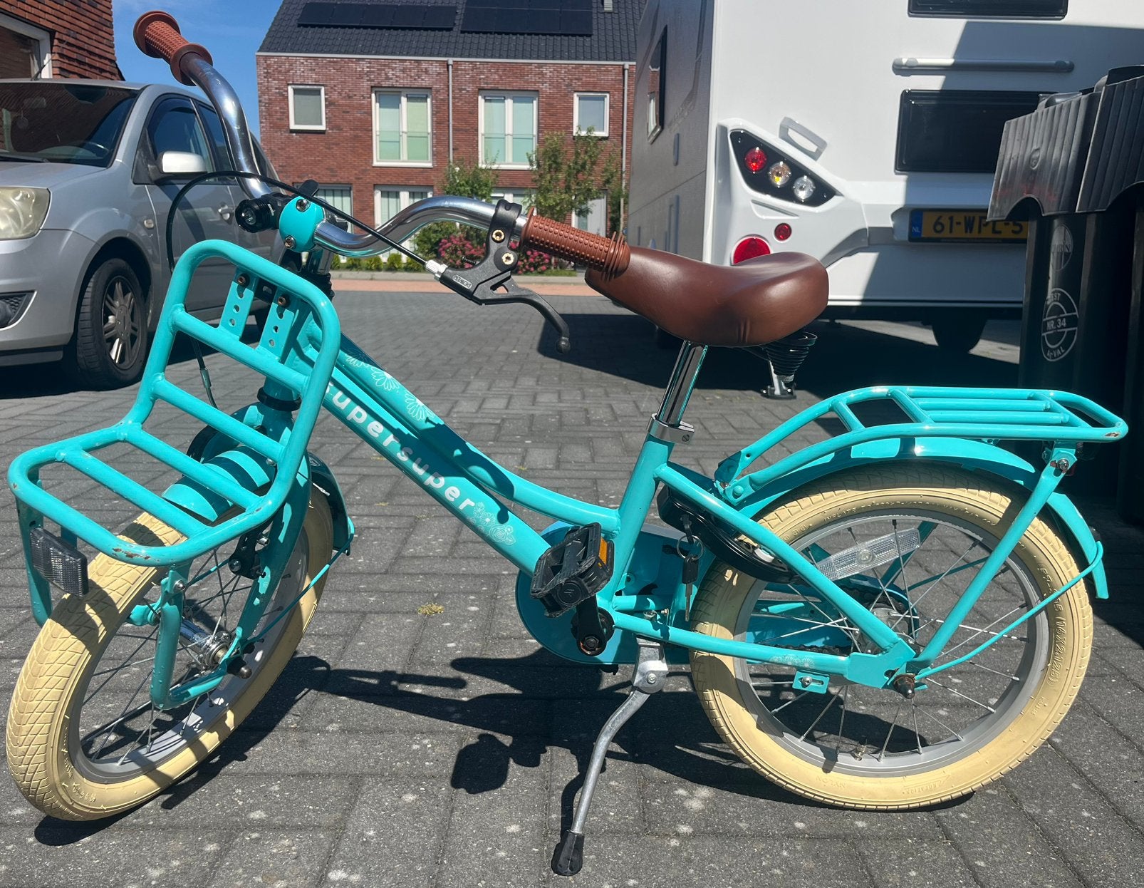 Supersuper kinderfiets, 16 inch, Ophalen, Zo goed als nieuw, 16 inch