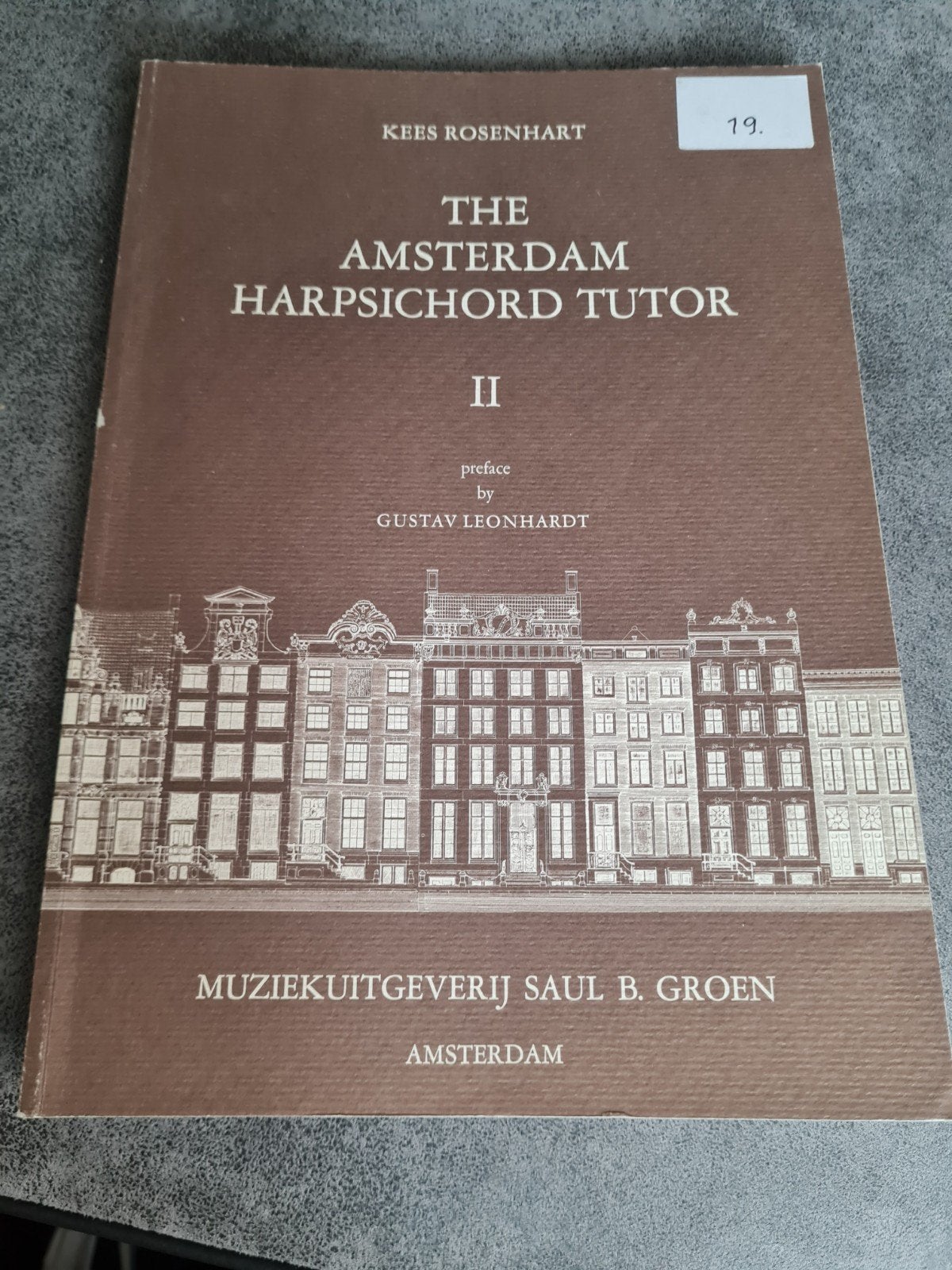 The Amsterdam Harpsichord Tutor II - Kees Rosenhart, Ophalen of Verzenden