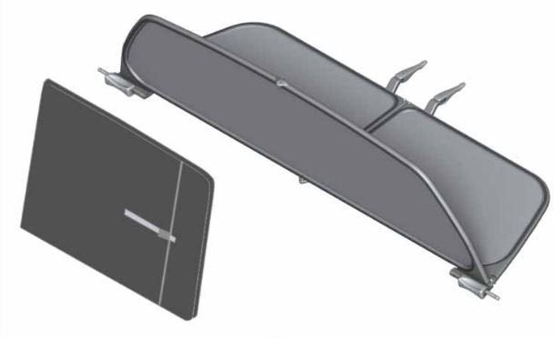 Windscherm BMW 8 Serie G14 F91 M8 cabrio 54347443147 7443147, -, -, Nieuw, Ophalen of Verzenden