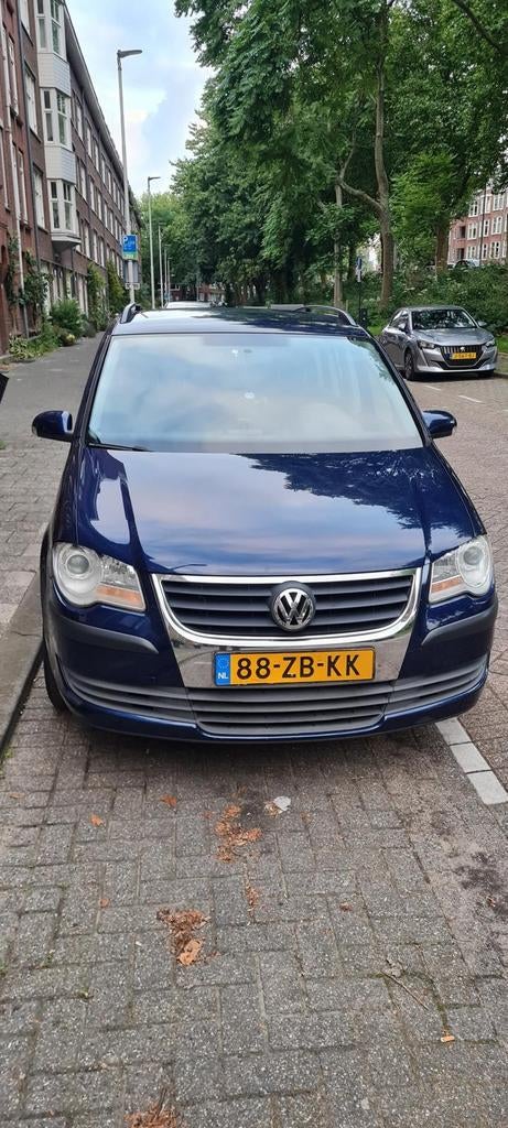 Volkswagen Touran 1.4 TSI 103KW 2008 Blauw, Auto's, Voorwielaandrijving, Parkeersensor, 4 cilinders, Handgeschakeld