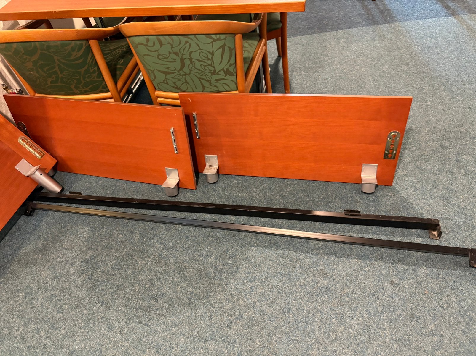 2 persoons bed senioren, inc 1 hoog/ laag bodem en 1 gewone, Maat 36 t/m 42, Ophalen of Verzenden, Zo goed als nieuw, Materiaal