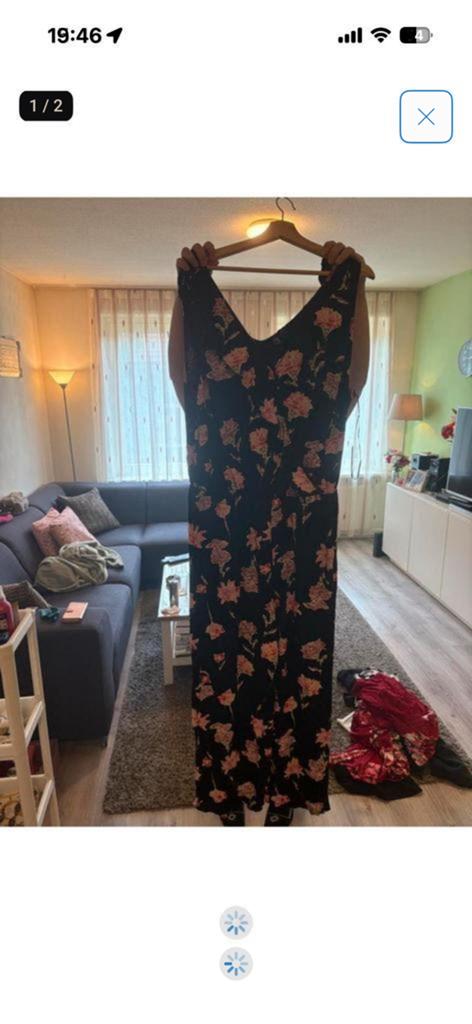 Bonprix Jumpsuit Nieuw Maat 48 🟢‼️, Kleding | Dames, Jumpsuits, Ophalen of Verzenden, Nieuw, Maat 46/48 (XL) of groter, Zwart