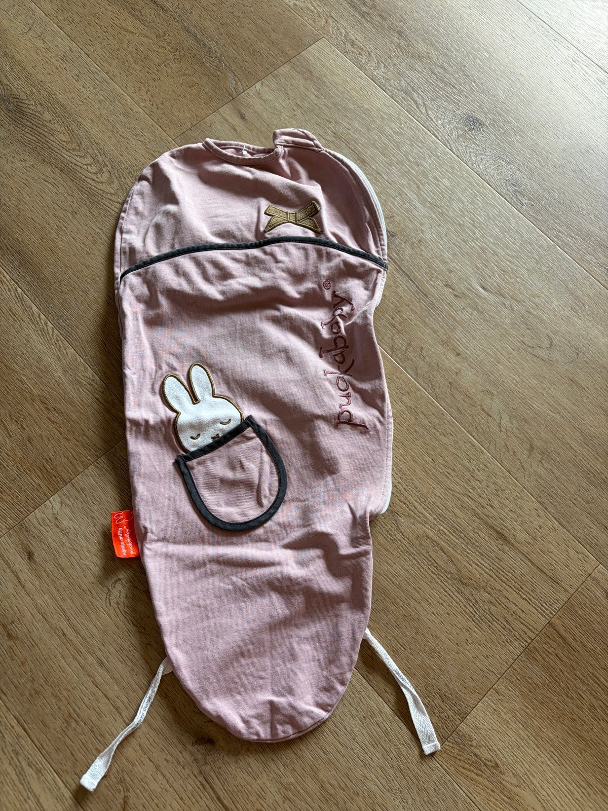 Puckababy Piep slaapzak nijntje roze (0-3 maanden), Gebruikt, Puckababy, Ophalen of Verzenden, Ademend