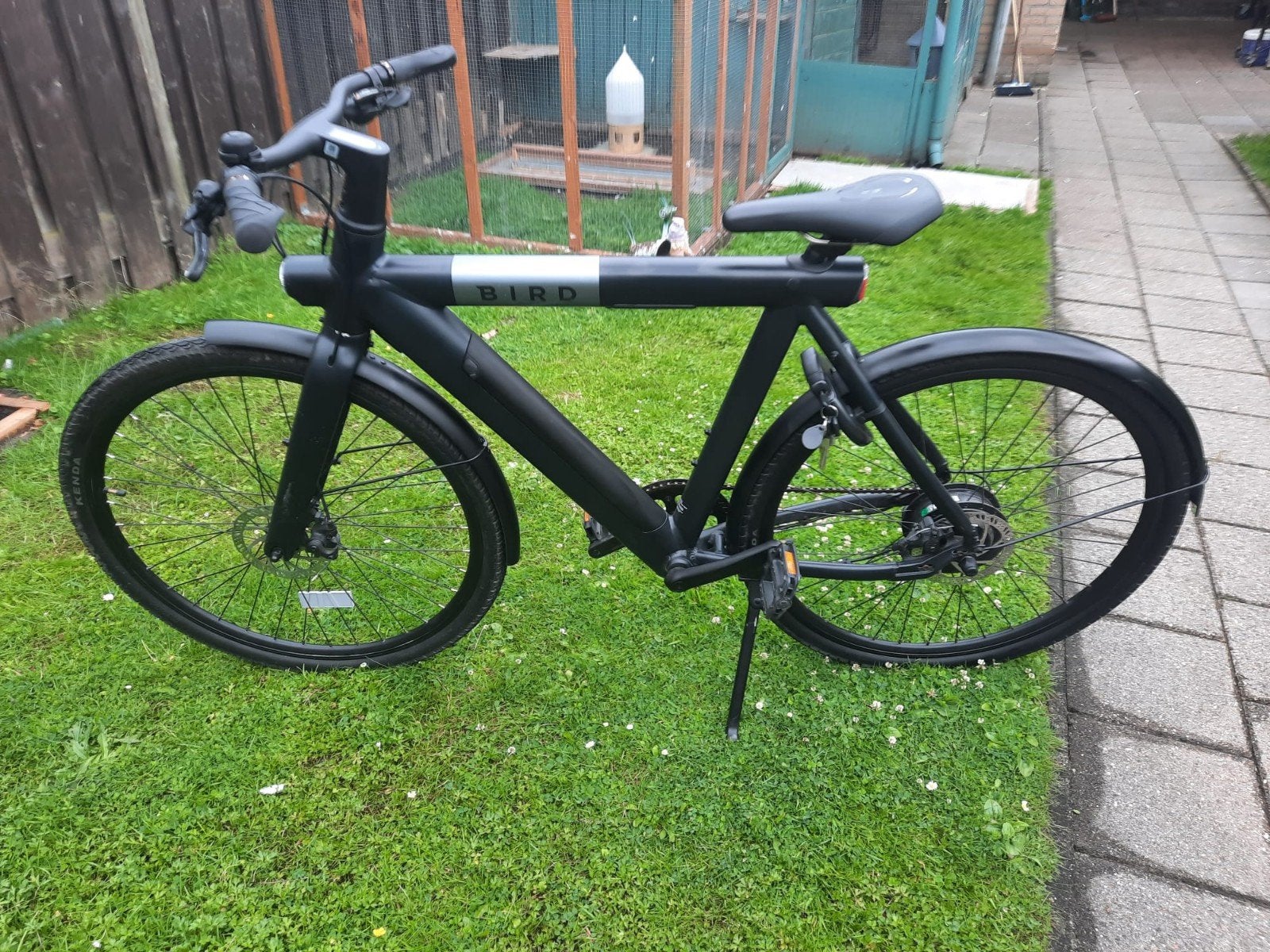 Bird E-bike 25km/u met dubbele accu, Fietsen en Brommers, Elektrische fietsen, Overige merken, Gebruikt, Ophalen of Verzenden
