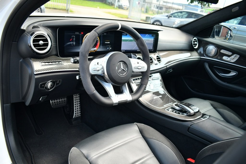Mercedes-Benz E-Klasse AMG 63 S 4MATIC+ 1e Lak | Carbon | So, Auto's, Mercedes-Benz, Automaat, Gebruikt, Wit, 11 km/l