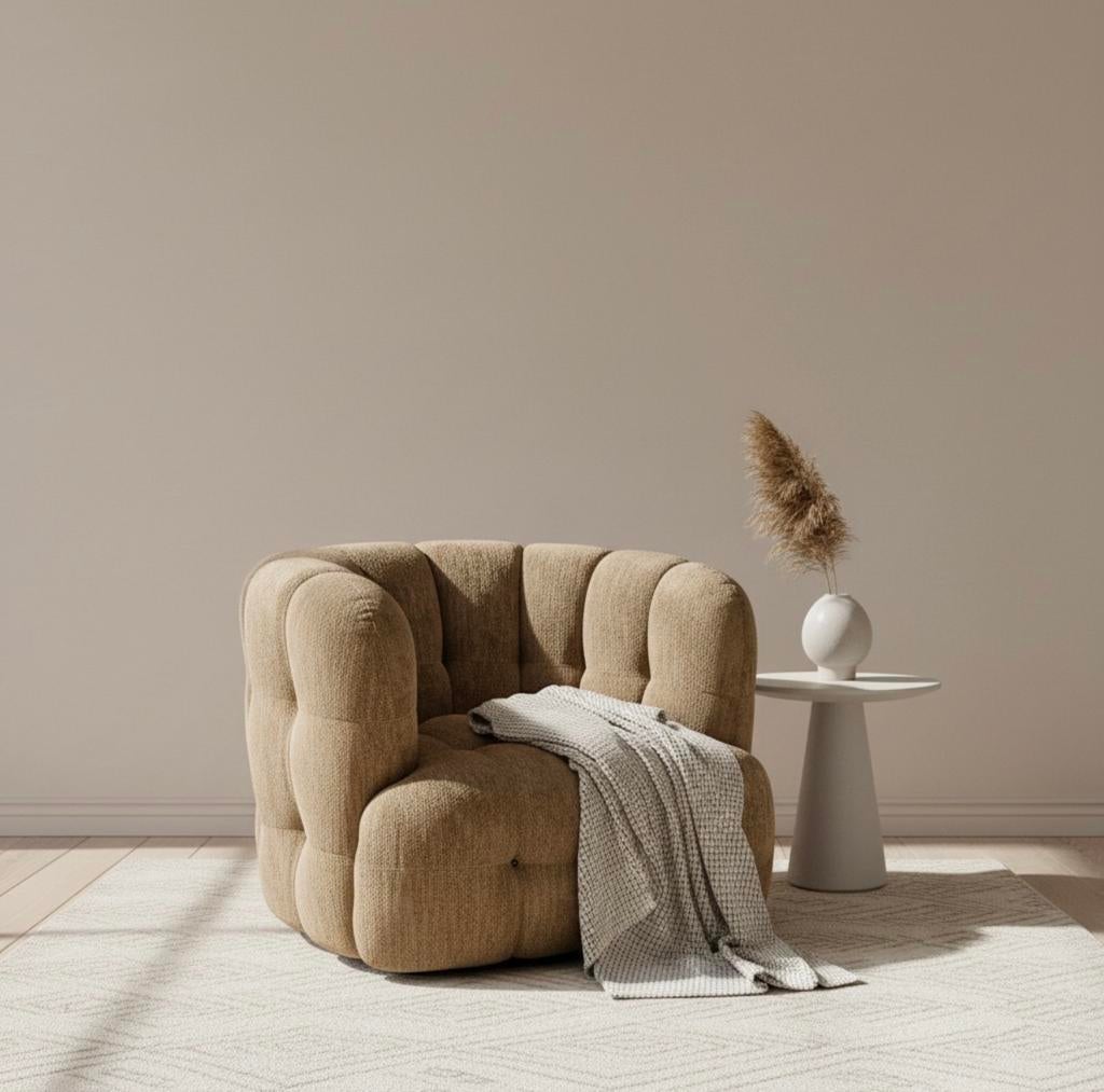 Faulteuil Raven nu €369, Huis en Inrichting, Fauteuils, Nieuw, Stof, 75 tot 100 cm, 75 tot 100 cm, Ophalen of Verzenden