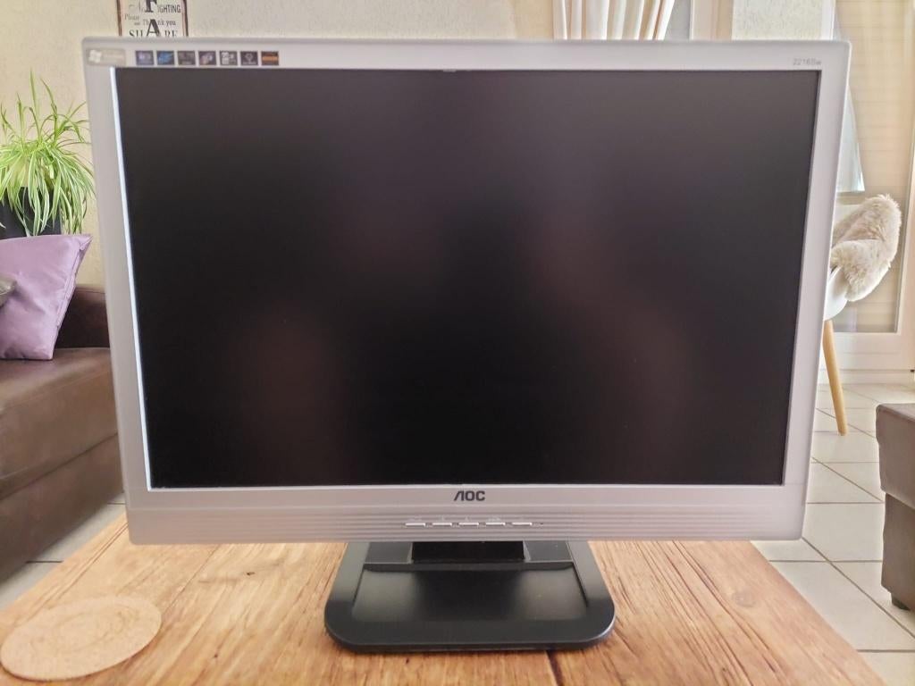 Beeldscherm / monitor: 22 inch / 55cm merk AOC, Ophalen of Verzenden, AOC International, VGA, LED