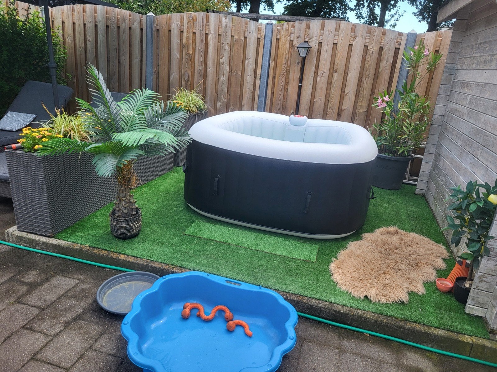 Jaccusi te koop, Tuin en Terras, Bubbelbaden en Hottubs, Ophalen, Gebruikt, Filter