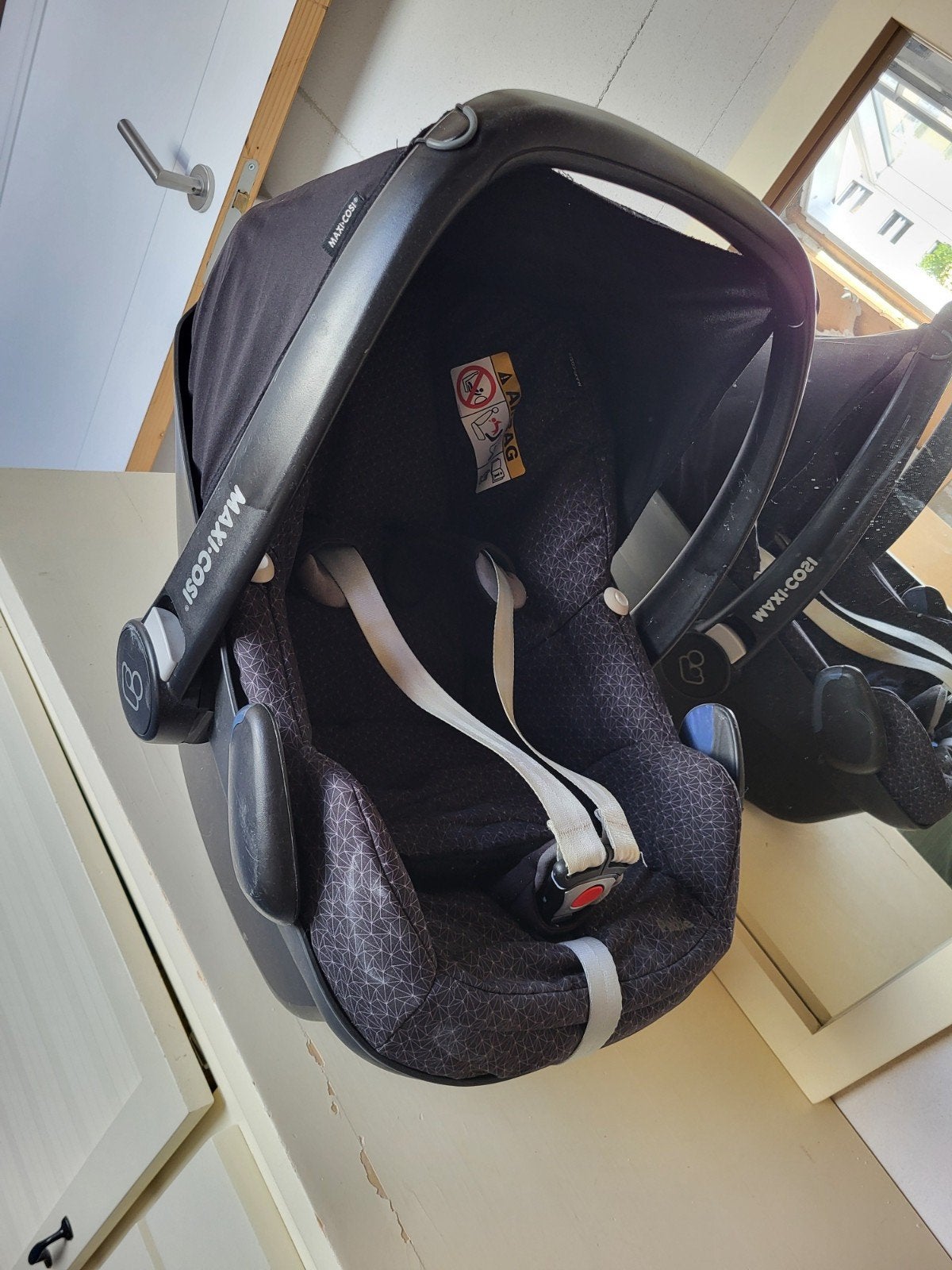 Maxi-Cosi autostoel, 0 t/m 13 kg, Maxi-Cosi, Gebruikt, Autogordel